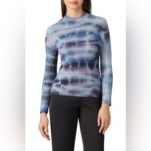 LIKE NEW SIZE XL Chic Tie-Dye Long Sleeve Top